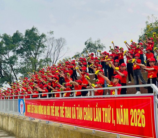 Chúc mừng Lễ khai mạc Đại hội TDTT xã Tân Châu thành công rực rỡ!!!